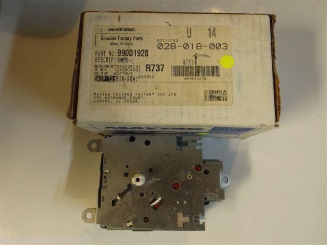 Maytag Dishwasher 99001928 Timer NEW IN BOX Maytag Dishwasher 99001928 Timer NEW IN BOX